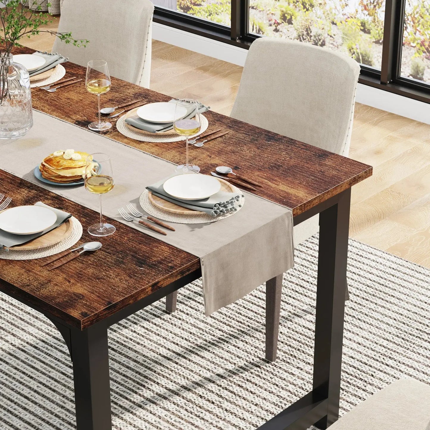 Tribesigns rectangular dining table Cool Tech House