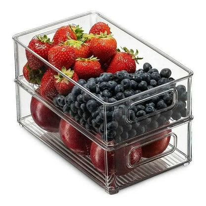 Transparent Refrigerator Storage Box Cool Tech House