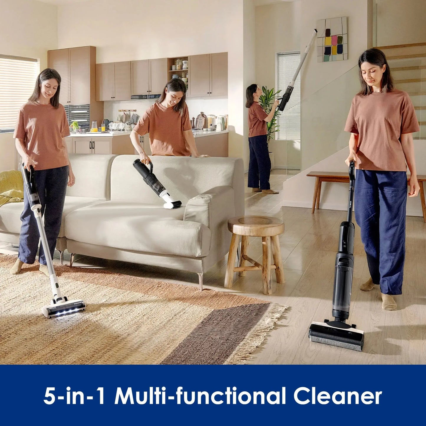 Tineco Floor One Switch S6 Vacuum cleaner 5 in 1 Cool Tec House