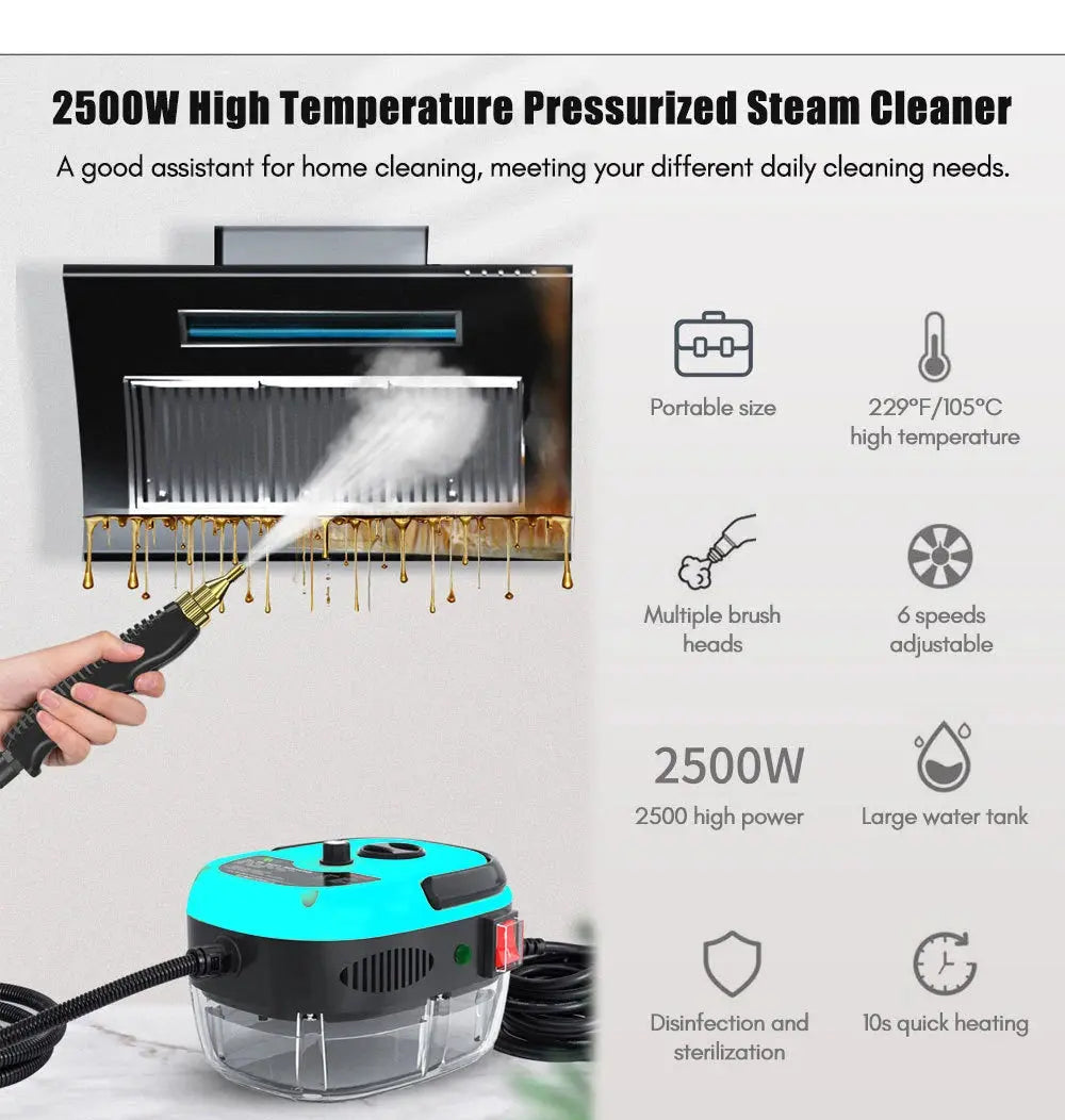 Steam Cleaner High temperature Jet Washer  Cool Tec House