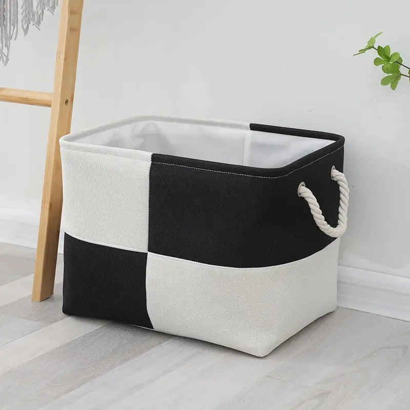 Foldable Linen Organizer Basket for Home Supplies Cool Tech House