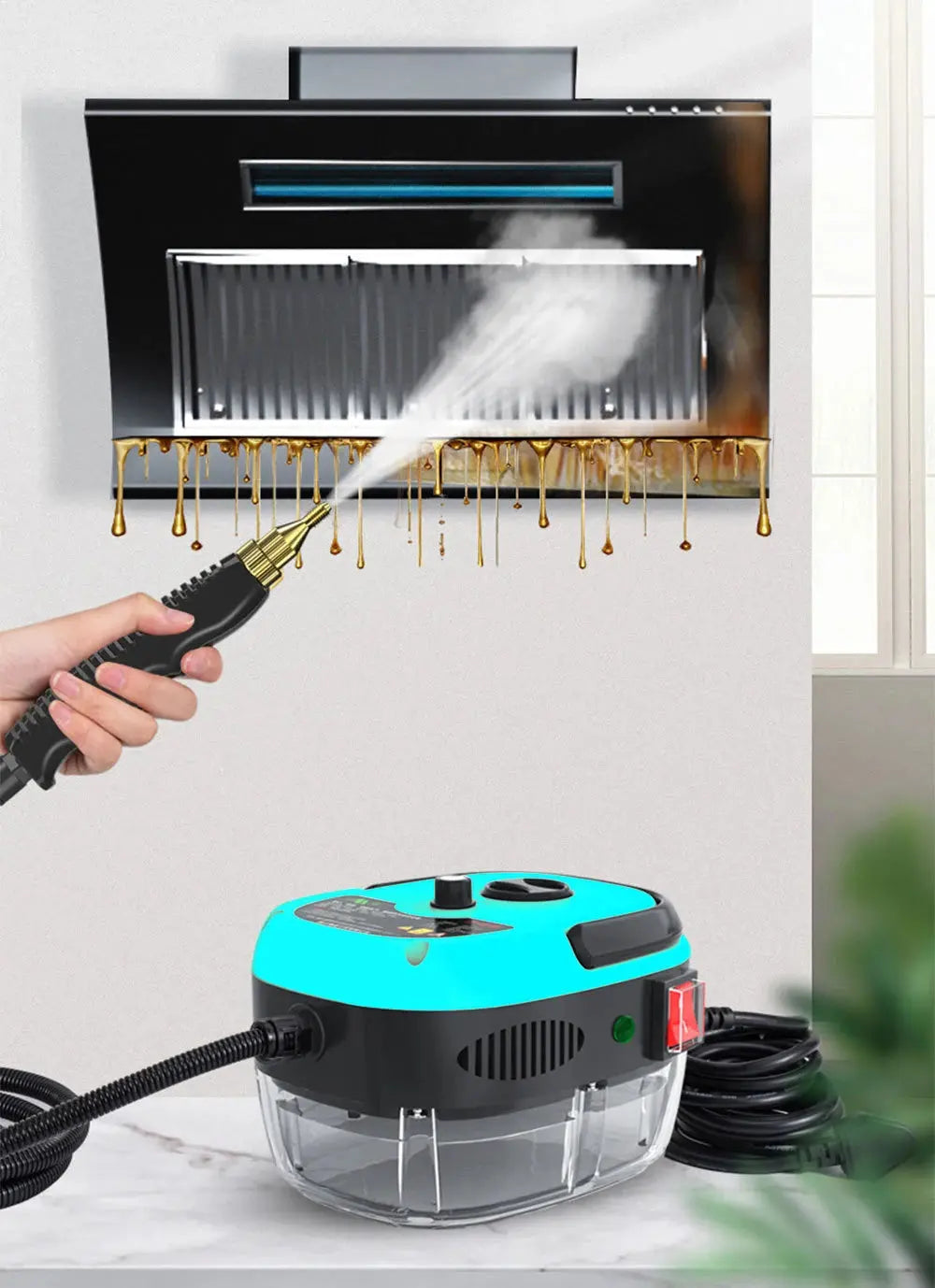 Steam Cleaner High temperature Jet Washer  Cool Tec House