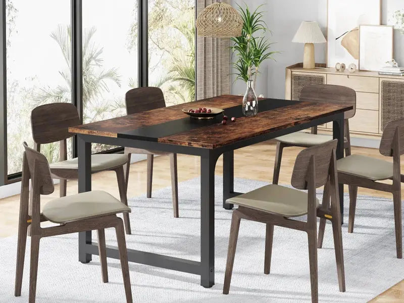 Tribesigns rectangular dining table Cool Tech House