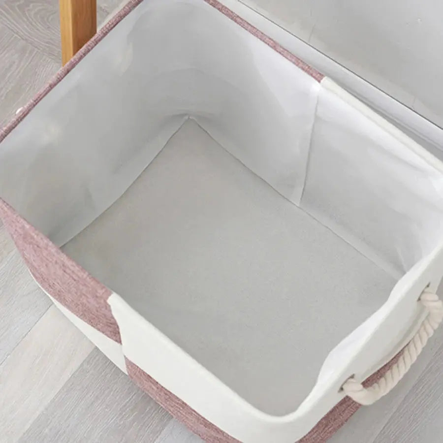 Foldable Linen Organizer Basket for Home Supplies Cool Tech House