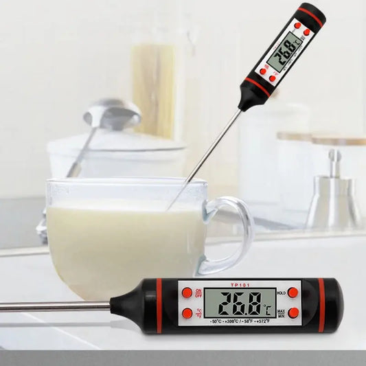 Electronic probe type digital thermometer with digital display liquid grill thermometer Cool Tec House